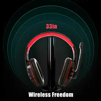 V8-1 Slušalke V5.0 Bluetooth Gaming Slušalke OVLENG Brezžične Stereo Slušalke Z Mikrofonom za PC Telefon, Prenosni Računalnik 172225