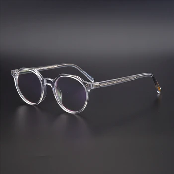 Vintage mešane barve Acetat eyeglass okvir OV5374 edinstveno nepravilne oblike ženske moški očala Posodobi različico za prescrption objektiv 17407