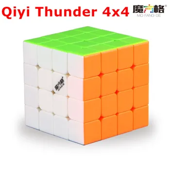 Qiyi Mofangge Thunder 4x4 Kocka magic puzzle 4x4x4 Hitrost Cubo qiyi Thunder 4x4x4 magico Za Otroke, odrasle, otroci igrače