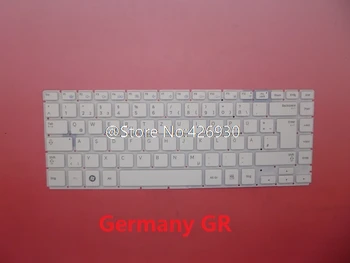 Laptop Tipkovnici Samsung NP500P4A NP500P4C Q468 Q470 Nemčiji GR 9Z.N8GSN.00G BA59-03302C Bela Nova 1767