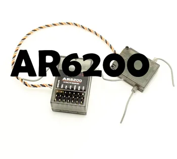 AR6200 6ch sprejemnik 2,4 ghz sprejemnik za JR DSM2 DX7 Oddajnik SPMAR6200