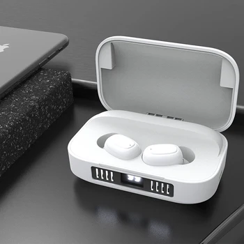 TWS Bluetooth V5.0 Slušalke Brezžične Slušalke Z Mikrofonom Šport Vodotesne Slušalke 2000mAh Polnjenje Polje Za Android IOS 17864