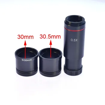 HAYEAR Video Kamera Mikroskop 0.5 X C-Mount Objektiva Adapter za 23,2 mm 30 mm 30.5 mm CCD, CMOS-Camera Adapter Digitalni Okular Dodatki