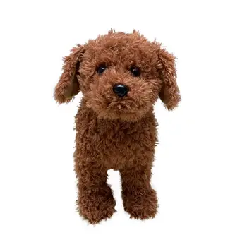 2021 vroče prodati veren plišasti pes polnjene živali igrača realne plišasti pes pudelj igrača za psa resničnosti plišasti pes ljubljenčka psa igrače fantisc
