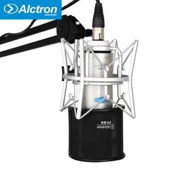 Alctron CM6MKII Strokovno Kondenzator Mikrofon za Studijsko Snemanje s Šok Gori in pop filter