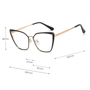 RBRARE Letnik Cat Eye Glasses Ženske Luksuzne blagovne Znamke Očal Okvir Ženske blagovne Znamke Očala za Ženske/Moške Modra Svetloba Očala za Dekle