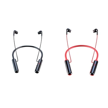 Bluetooth Slušalke Brezžične Nepremočljiva Neckband Slušalke Bas Šumov Stereo Športne Slušalke 18582