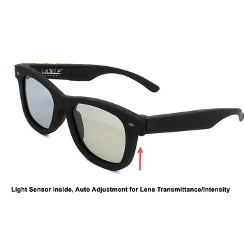 2020 La Vie Prvotno obliko s Tekočimi Kristali, sončna Očala Samodejno Nastavljiva Svetlost LCD Polarizirana Leče, sončna Očala Letnik Okvir