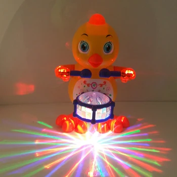 Ples piščanec Baterija Upravlja Igrača Slika Dejanje Igrača z Utripajoče Luči, Električna Univerzalni Glasbeni Otroške Igrače
