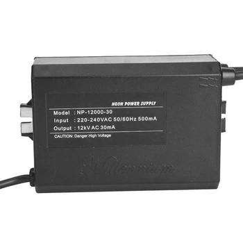 1Pc Neon Luči Prijavite Elektronski Transformator napajalnik P-12000-30 12KV 30MA 189646