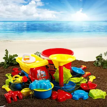 Otrok plaži igrača avto set vedro baby pesek lopato cassia orodja otroške igrače plaži orodje, igrače za otroke