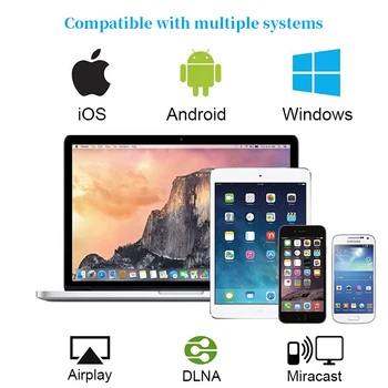 Anycast Tv Palico 1080P M4 Tv Dongle, Brezžična Dlna HDMI, Airplay, združljiv Tv Palico Adapter Ontvanger Miracast Voor ios Android