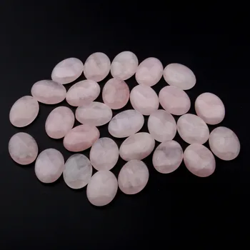 Naravni Kamen Chrysoprase Rose quartz Ovalne 10X14 12X16 13X18 15X20 18X25mm Jajce Obliko DIY Nakit