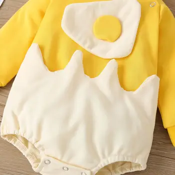 2021 nova otroška oblačila Jajce rumena obleka + Hairband otroka postavlja nove rojen telo newborn baby krpo 0-24M dekliška oblačila za malčke