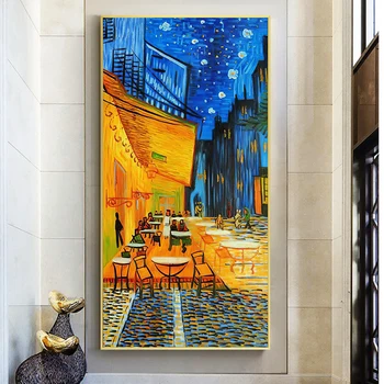 Van Gogh Navpično Znane Slike izhajajo Platno Slikarstvo Plakatov in Fotografij Stenske Slike za Dnevni Sobi Doma Dekor 201