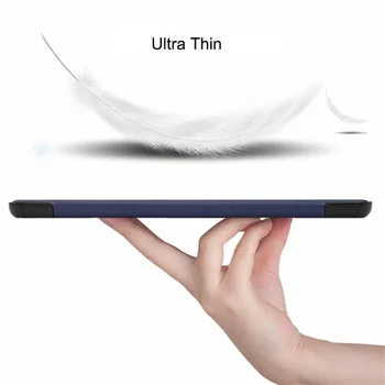 2020 primer Za Samsung Galaxy Tab S6 Lite 10.4 SM-P610 SM-P615 Primeru, Tri-Krat PU Usnje Stojalo Pokrov Šok Dokaz Tablet Lupini 20985