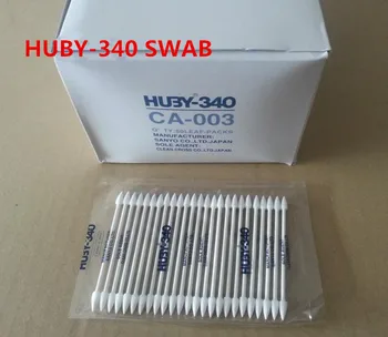 20 paketih (25pcs/Paket) HUBY-340 CA-003 Dual-head Papir Držijo Čisto brez Prahu Bombažno Krpo za tiskalnik čiščenje 21335