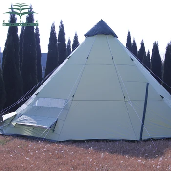 Luksuzni Veliki Indijski singler plast 10persons prostem kampiranje šotor z nepremočljiva in anti-veter, ki potujejo šotor v dobri kvaliteti 2335
