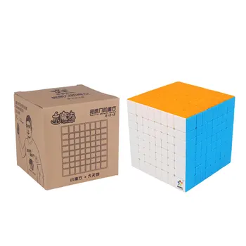 YuXin Malo Čarobno 8x8x8 Kocka Stickerless cubo magico šahovnica z 8 × 8 hitrost kocka Najnovejši