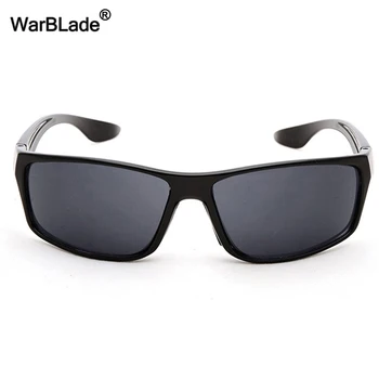 WarBLade Moške Voznik Očala za Nočno gledanje Vožnjo sončna Očala Športna Polikarbonata sončna Očala Okvir Anti Glare UV400 Za Moške 25044