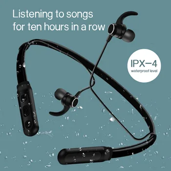Caridite Priljubljena Vratu Bluetooth Slušalke Stavko Stereo Brezžična Fitnes Slušalke Tiktok Gril Darilo Šport Neckband Slušalke Slušalke 25057
