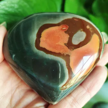 AAA Naravnih morju kamen, srce kristala kamene mineralne vzorcu kristalno stonLove ornament