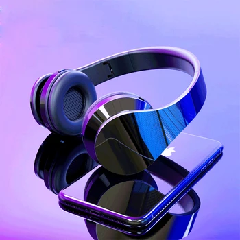 3,5 mm Jack Brezžične Bluetooth Slušalke 30H Glasbo, Slušalke Dotik Slušalke Žične Stereo Zložljive Šport Slušalke Z Mikrofonom 32GB 25311