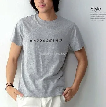 Poletje za moška kratka sleeved Hasselblad T-shirt digitalni fotoaparat, ki Ga navijači majica s kratkimi rokavi 2553