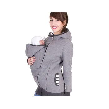 Porodniški Mati Kenguru Oblačila, Starševstvo, Otrok Pozimi Nosečnice 'S Sweatshirts Baby Prevoznik Nošenje Hoodies