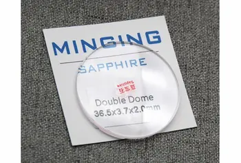 Brezplačna Dostava 1pc 1.6~2.2 mm Debelo Dvojno Kupolo Konkavno Krog Sapphire za Gledanje Zamenjava 2585