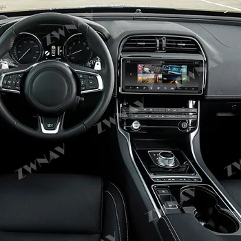 Za Jaguar XE 2016 2017 2018 Avto Multimedijski Predvajalnik, Stereo Zvoka Radio autoradio Android, GPS navigacija Vodja enote IPS Zaslon 26856