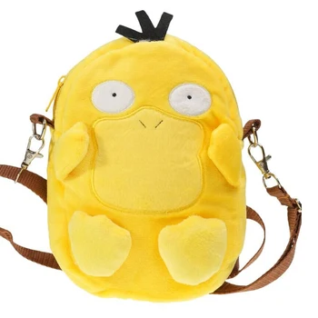 Pokemon vrečko Pikachu Psyduck Snorlax Charmander plišastih nahrbtnik Torba Crossbody Vrečke za Otroke 2743