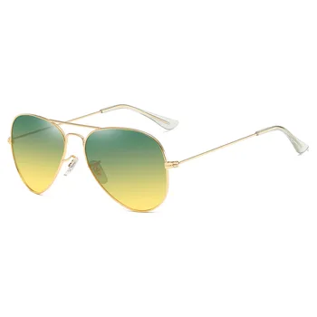 Unisex Klasičnih Pilotni Kovinska sončna Očala blagovne Znamke Oblikovalec RB Letalstva Polarizirana sončna Očala za Moške in Ženske, Modni Sunglass 3025