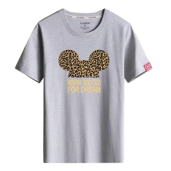 Mickey Mouse Glavo Poletje Moški T-shirt Strip Disney Tee Vrhovi Priložnostne Kratkimi Rokavi Moški Bombaž T Srajce Moda moška Oblačila