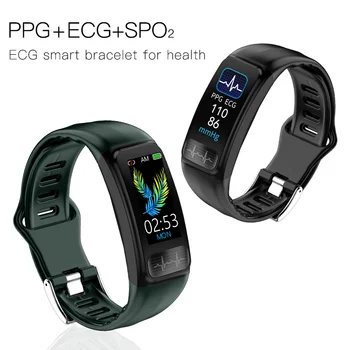 FROMPRO P12 Šport Pametna Zapestnica EKG PPG Bluetooth Smart Watch Srčnega utripa, Spremljanje Sporočilo Pokliči Spomnite Športni Način Manžeta 32409