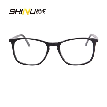 SHINU UV400 Blue Ray Odpornost Progresivna Multifokalna Branje Očala Glej Bližini & Daleč Daljnovidnost Presbyopia Očala SH042 3299