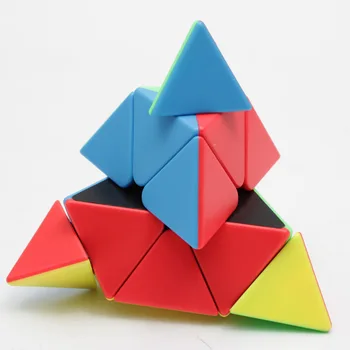 MoYu Cubing Razredu Meilong 3x3x3 JinZiTa Piramida Čarobne Kocke Strokovno Uganke Kocke Izobraževalne Igrače Za Otroke