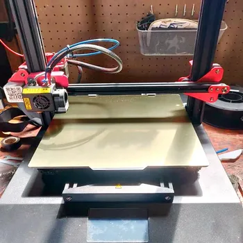 ENERGIČNA 350x350mm Odstranitev Spomladi Jeklene Pločevine, Toplotno Posteljo Platformo uporabljajo PEI Flex Tiskanja Posteljo za Velik Velik 3D Tiskalnik Heatbed