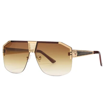 2020 Moda Velik Okvir sončna Očala Moških Kvadratnih Vožnje Očala za Moške Visoke Kakovosti Retro sončna Očala UV400 Odtenki Gafas De Sol 3367