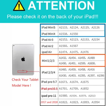 Mehko Shockproof Primeru Otroci Silikonski Zaščitni ovitek za iPad Mini1 2 3 4 5 7.9