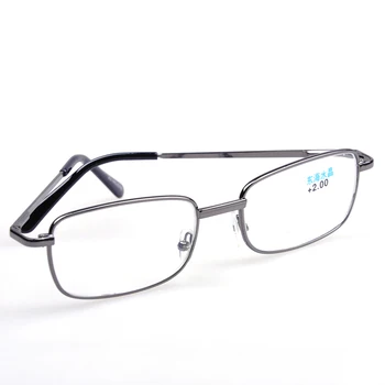 Kovinski Okvir Obravnavi Očala Blaži Utrujenost Presbyopic Očala Ultralahkih Jasno, Optično Steklo Objektiva Starši Očala 3395