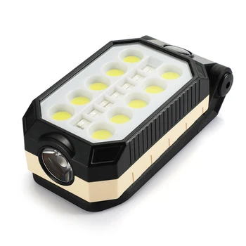 2021 Novo COB Delovna Lučka za Pitno Močna LED Svetilka Multi - Funkcijo USB za Polnjenje Kamp Svetilka z Magnetom Design 34178