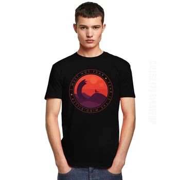 Sem Ne sme biti Strah Dune T-Shirt za Moške O Vratu Srajce Frank Herbert Arrakisa Sandworm znanstvena Fantastika Sci-Fi Film Tshirt Cotton Tee 34198