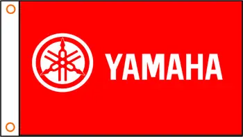 Motorno kolo zastavo YAMAHA Banner 3ftx5ft Poliester 02 34360