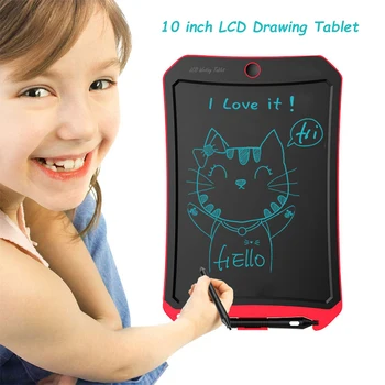 10 inch Otroci Digitalno Risanje Pad Pisni obliki Tablet Prenosne Elektronske Majhno Tablo LCD Zaslon za Otroke Študija Darila 35059