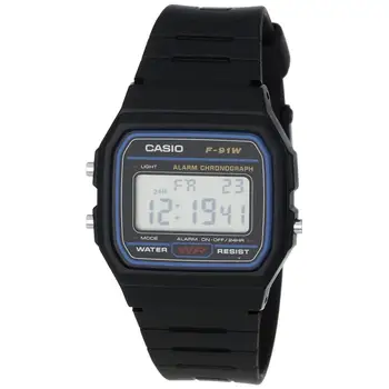 Quartz moška Watch ročno uro Casio f-91w-1q 35076