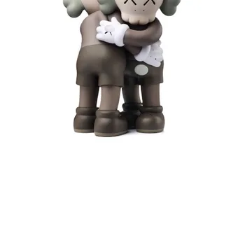 Vroče Prodajo 28 cm Medved Bricklys figuric Bloki Nosi Skupaj PVC Lutke Zbirateljske Modele Igrač
