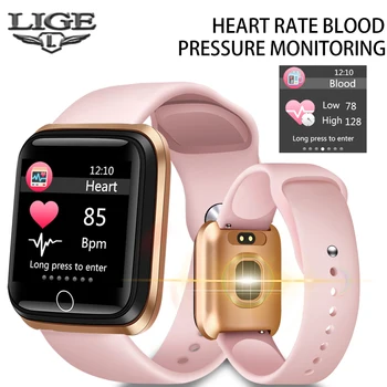 Pametna Zapestnica Krvni Tlak Merjenje Smart Band Nepremočljiva Fitnes Tracker Gledajo Ženske, Moške Srčnega Utripa Smartband 37440