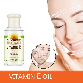 Novi Anti-Aging Vitamin E Olje Vlažilne Posvetlite Pege Krči Pore, Učvrstitev Kože, Vitamin E Eterično Olje