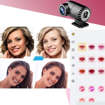 Webcam 1080P HD Računalnik, Kamero USB z Mikrofonom Voznik-Brezplačno spletno Kamero